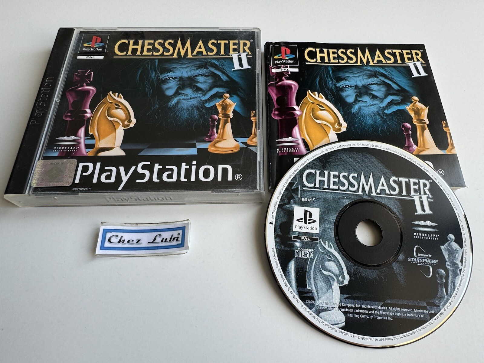 ChessMaster II (2) - Sony PlayStation PS1 - PAL EUR - Avec Notice