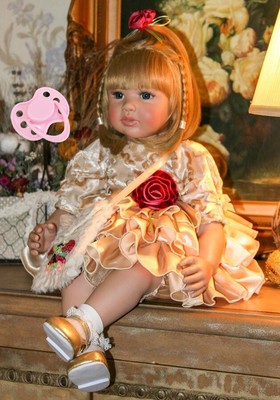 60cm Original Silicone Reborn Baby Doll Toys Vinyl Princess Toddler Alive Bebe Girl Bonecas Kids Bi 60cm Original Silicone Reborn Baby Doll Toys Vinyl Princess Toddler Alive Bebe Girl Bonecas Kids Bi