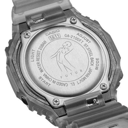 G-Shock x FUTUR Collaboration France Fashion Limited Edition Watch GA-2100FT-8A - Picture 7 of 12