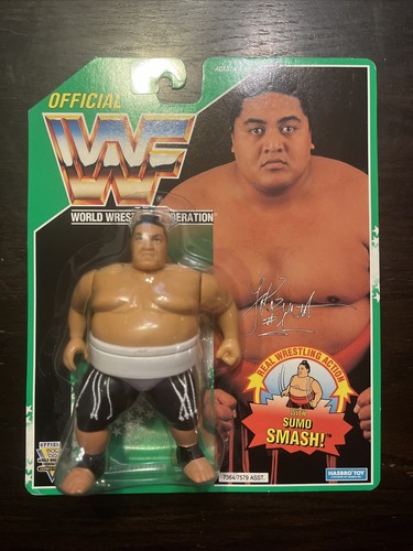 WWF Hasbro Wrestling Superstars Green Card Yokozun...