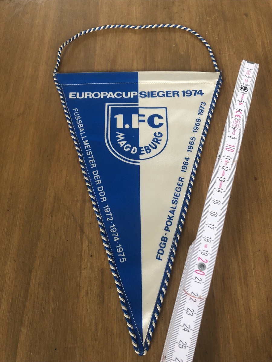 Fanion Vintage FC Magdeburg – Wimpel / Pennant (Club Allemand)