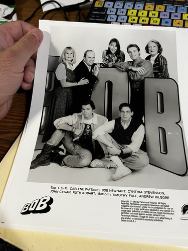 Bob (Newhart’s Third Sitcom) Press Kit - RARE TV History! - Picture 5 of 24
