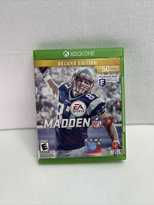 【中古】「非常に良い」Madden NFL 17 Deluxe Edition (輸入版:北米) - XboxOne Madden NFL 17 ( Microsoft Xbox One, 2016) - Deluxe Edition Cover