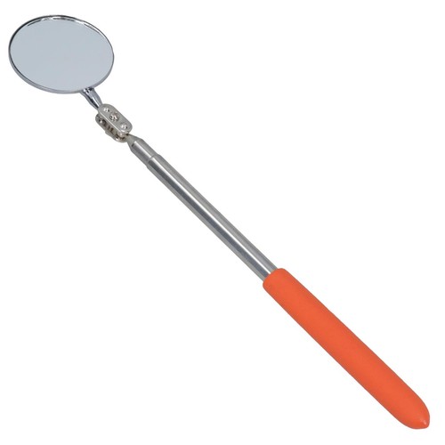 50mm Telescopic Extendable Inspection Mirror 210mm - 385mm Soft Grip Handle - Imagen 2 de 6