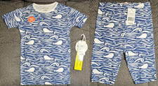 Kid Boy Size 6Y Whale Hello There Modal 2-PC PJ's Magnetic Me New With Tags