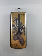 Ed Hardy Barber Shop Shears Scissors Black With Collectible Tin Brand New