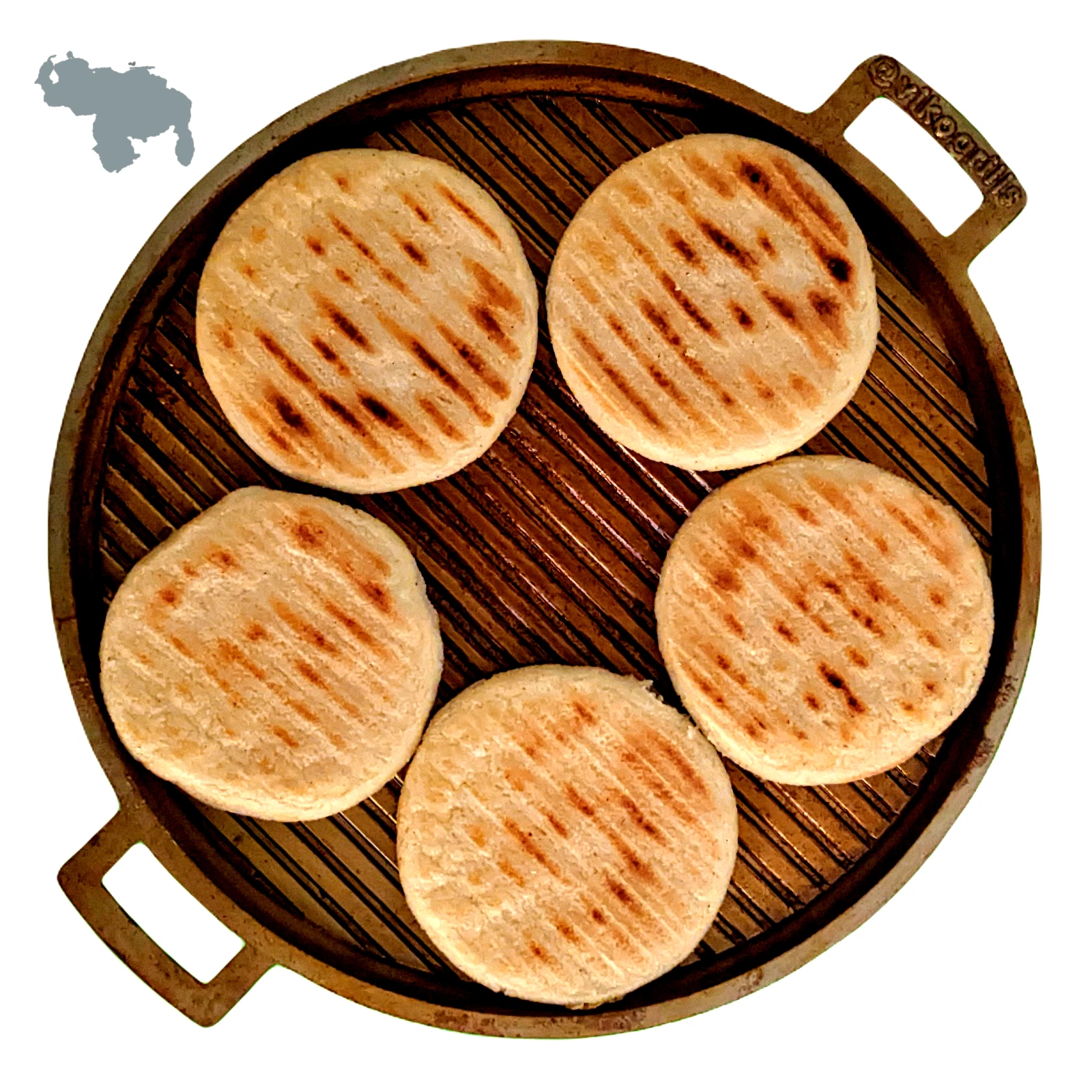 VIKO Budare Pro Grill arepas precurado 26cm 10.2" Griddle @vikogrills Venezuela