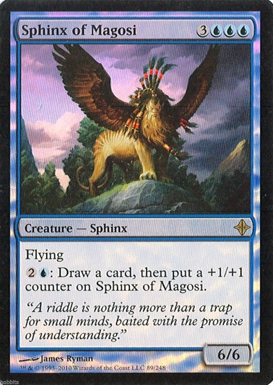 MTG - Rise of the Eldrazi - Sphinx of Magosi - Foil - NM