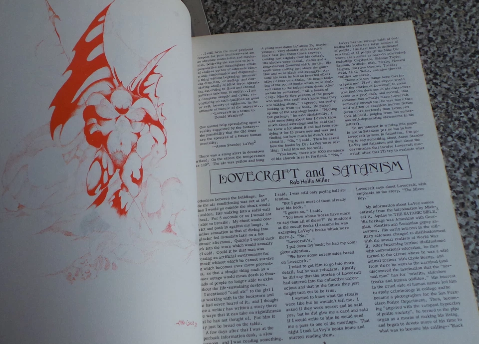 Harry O Morris (Ed) Nyctalops 10 Jan/Feb 1975 H P Lovecraft Cthulhu Horror Ghost - Image 4 of 4