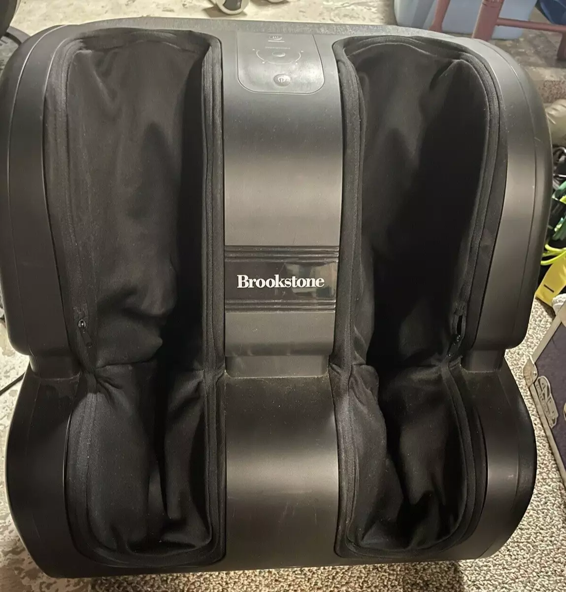 Brookstone FS4 Foot and Calf Massager Black LOCAL PICKUP ONLY