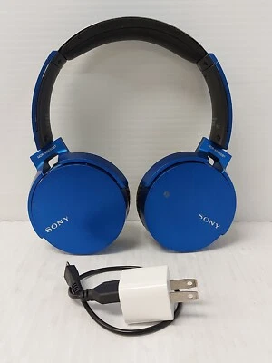 Sony MDR-XB650BT Blue Headphones for sale | eBay