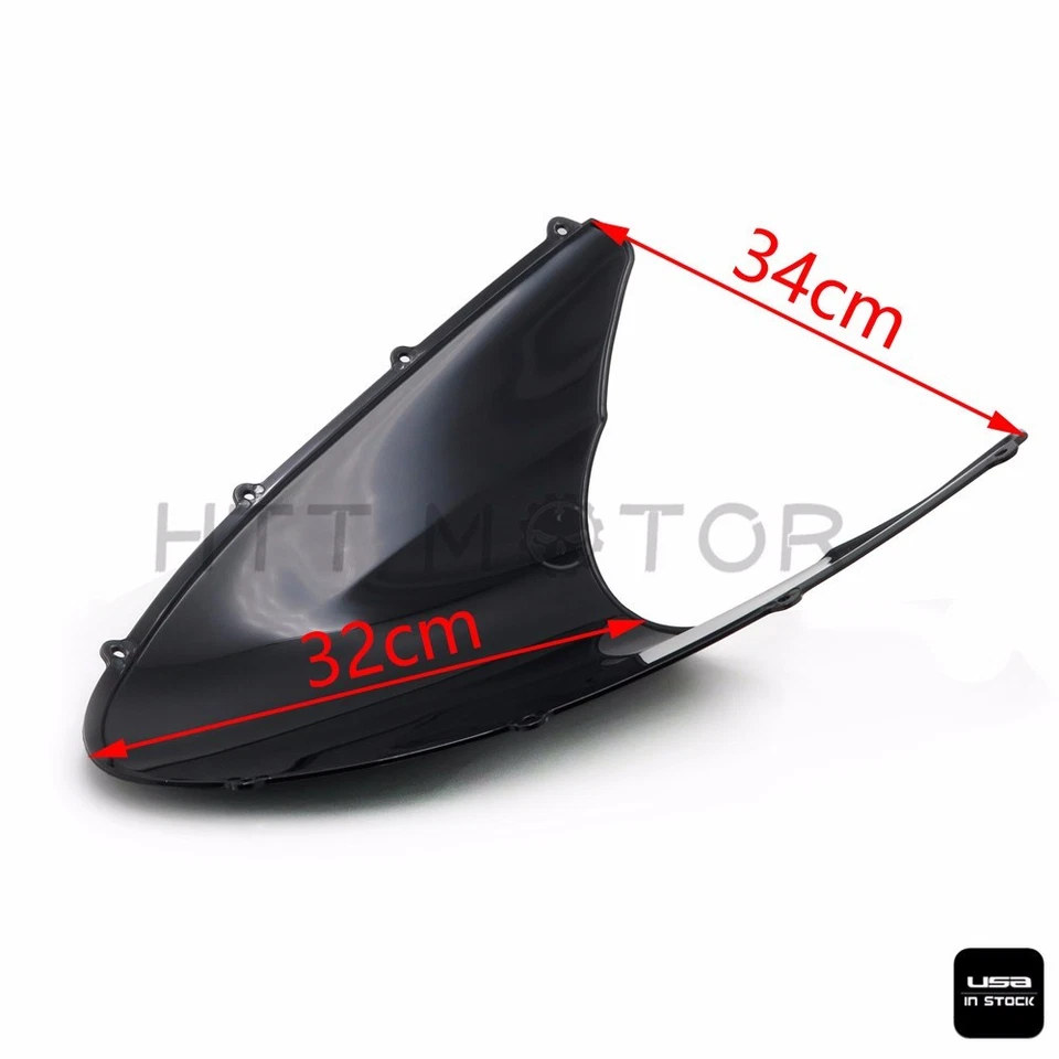 PARABRISAS DOBLE BURBUJA TRANSPARENTE HUMO PARA DUCATI 848 1098 1198 EVO Foto 4 de 4