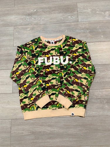 FUBU Camouflage Full Print Sweatshirt 