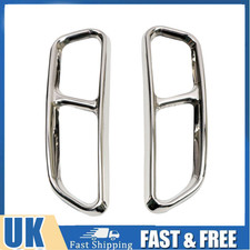 Rear Tail Exhaust Muffler Pipe Tip Cover Trim fit for Audi A6(16-18)  A7