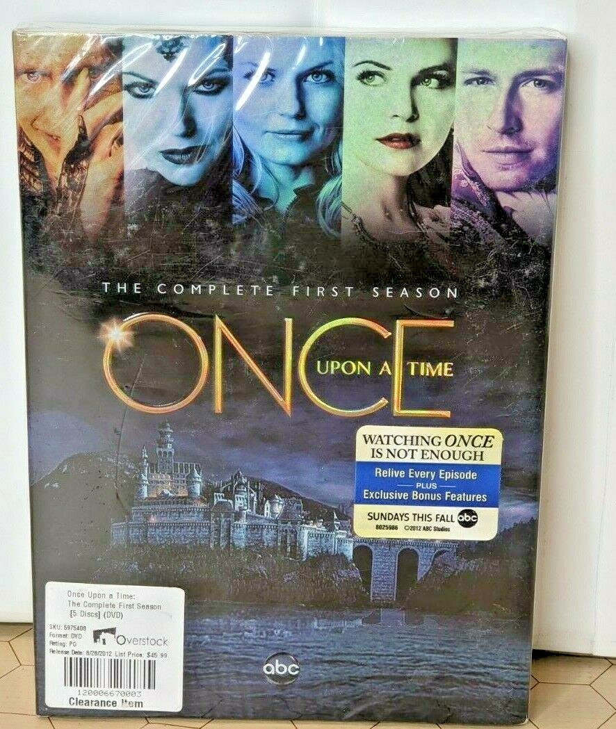 Once Upon a Time: The Complete First (1st) Season (DVD, ABC, 5