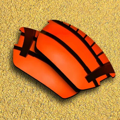 US Polarized Lenses Replacement for-Wiley X Valor Sunglasses - Orange Red Mirror
