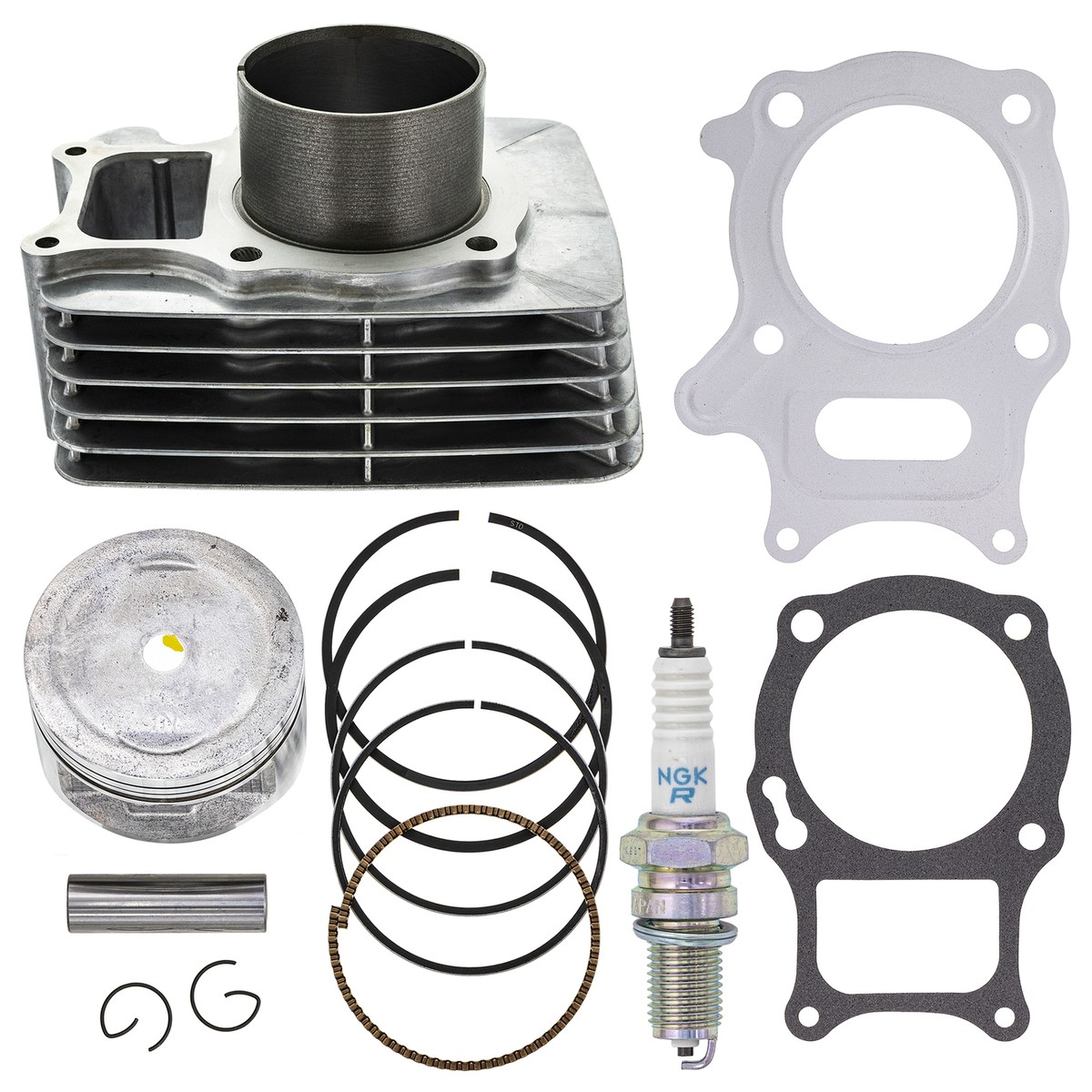 NICHE Cylinder Piston Gasket Kit Honda Recon Sportrax 250 12191