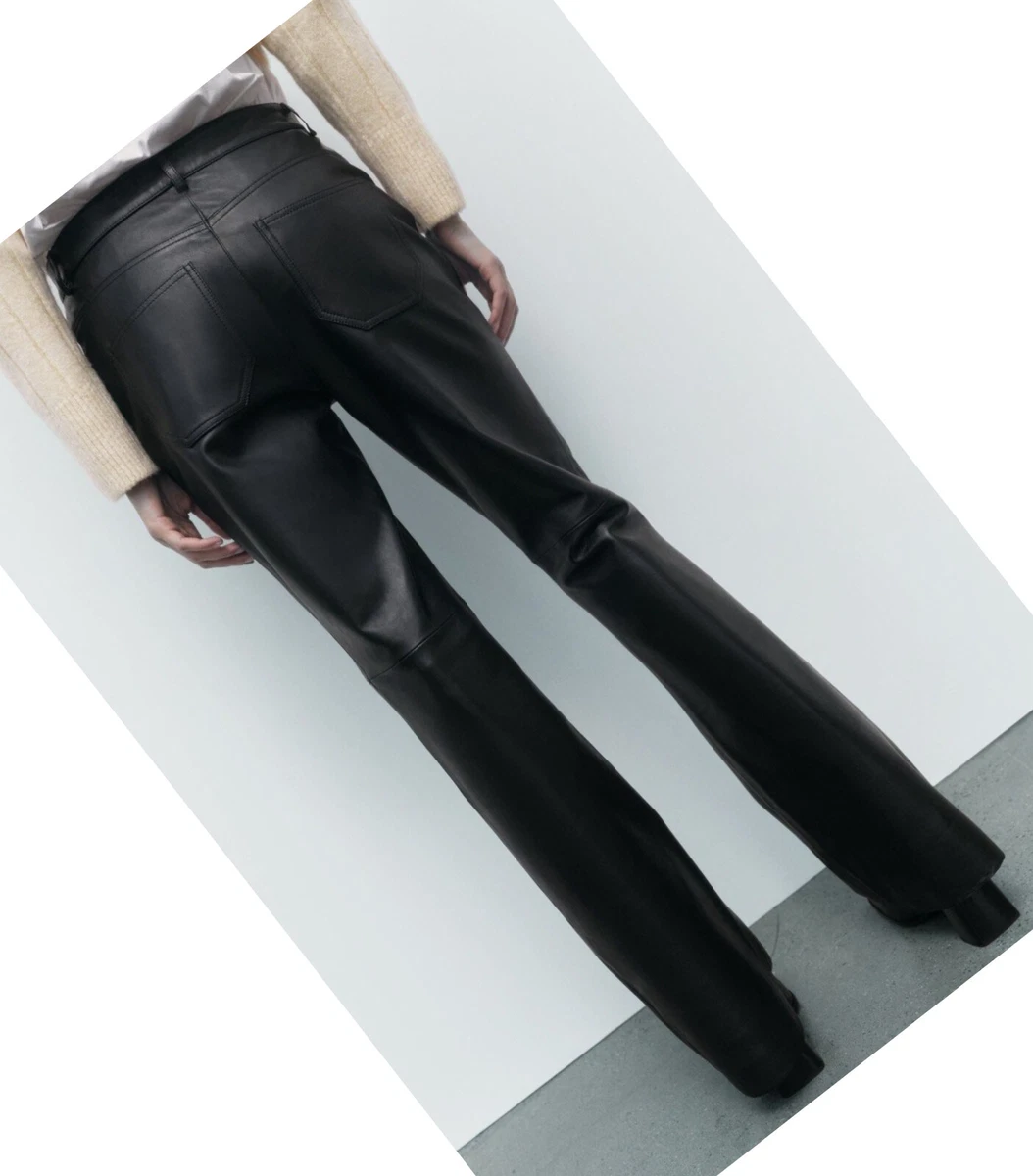 Zara biker deals trousers