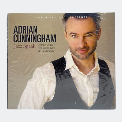 Adrian Cunningham - Jazz Speak CD (Album, Arbors Records, 2017) - New & Sealed