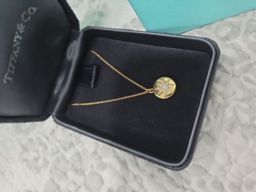 TIFFANY & CO. Paloma Picasso 18K Diamond Venezia Stella Pendant Necklace - Picture 8 of 8
