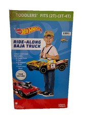 Hot Wheels "Ride Along Baja Truck" Halloween Costume Toddler Sz 2T-4T NEW