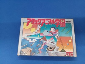 Attack Animal Gakuen Famicom NES Japan PNF-AA Pony Canyon 1987 w/ Manual B1536