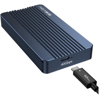 M.2 NVMe SSD Gehäuse USB-C Aluminium 40Gbps kompatibel 2230 2280