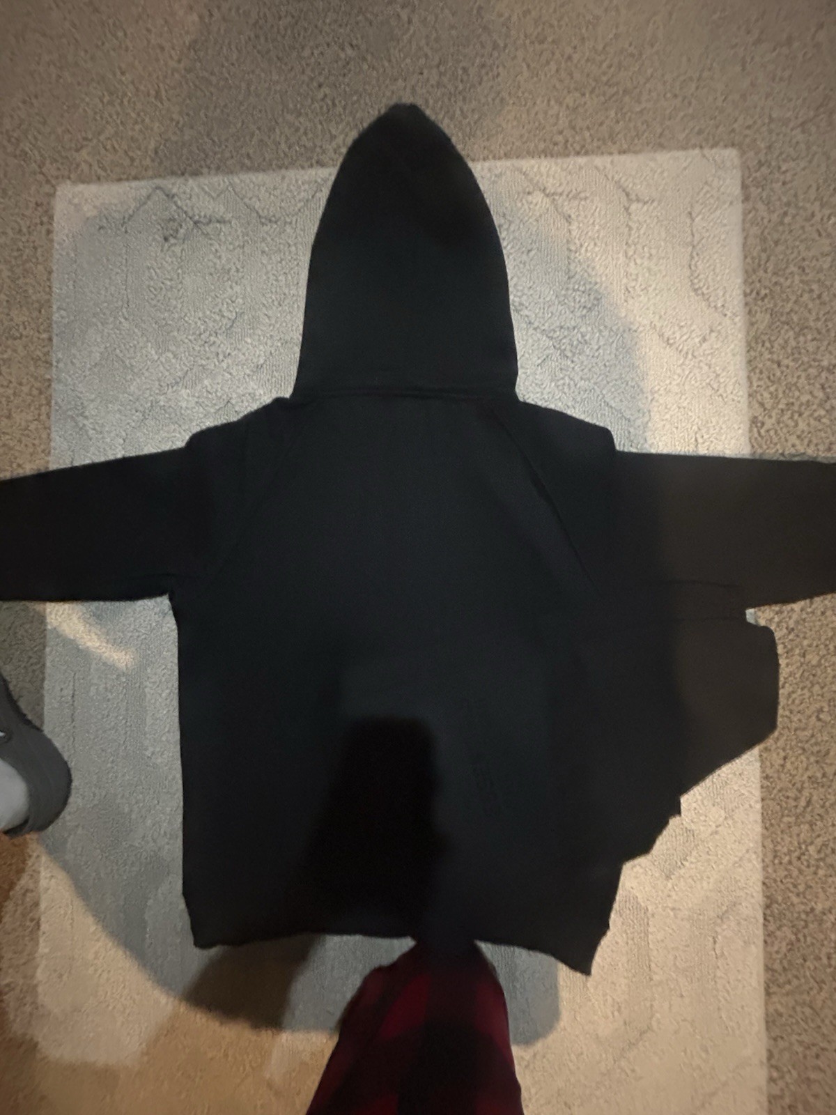 ESSENTIALS Fear of God Black Tracksuit Set Hoodie & Sweatpants Size S thumbnail 6