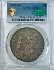 1890 CC Morgan Dollar PCGS XF45 CAC