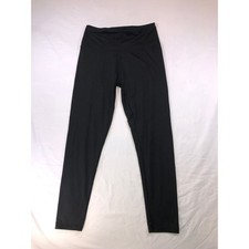 Athletic High Waisted Full Length Leggings Black Stretch Yoga Pants 01694