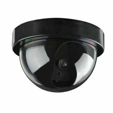 4PCS Fake Dummy Dome Surveillance Security Camera with LED Sensor Light ZX