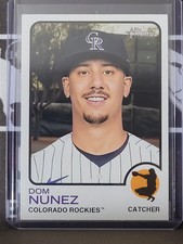 Dom Nunez 2022 Topps Heritage SP #468