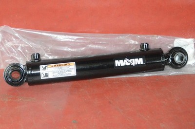 Maxim 400-522 Welded Swivel Ball Hydraulic Cylinder 3000 PSI 2.5 Bore 12 Stroke