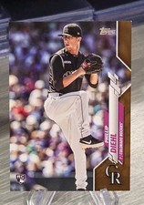 Phillip Diehl 2020 Topps Update Gold /2020 Rookie #U-16 Colorado Rockies RC