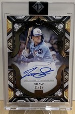 2025 Topps Transcendent - Matt Shaw Auto #TCRSA-MSH /25 Rookie Showcase (RC, AU)