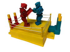 Mattel Rockem Sockem Robots Game 2018 CCX97 Red Blue Robots Complete Great
