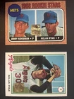 1998 Topps Nolan Ryan Trading Card Insert Lot of 2 1968, 1978 NM-M