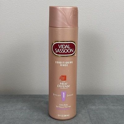 Vidal Sassoon Conditioning Rinse Stylist Choice 1 Heat Defense Fine Thin Vintage