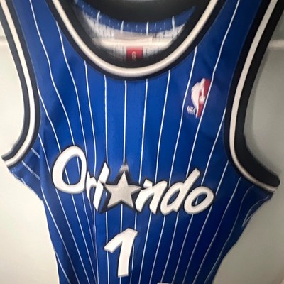 Mitchell & Ness Orlando Magic Anfernee Hardaway #1 Swingman Jersey S Blue