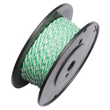 400ft of 16 AWG Stranded Copper High Temp Automotive Primary Wire Green/White
