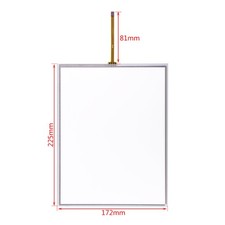Resistive Touch Screen 225 173mm 10.4 inch 4 Wire 225x173mm Glass Panel