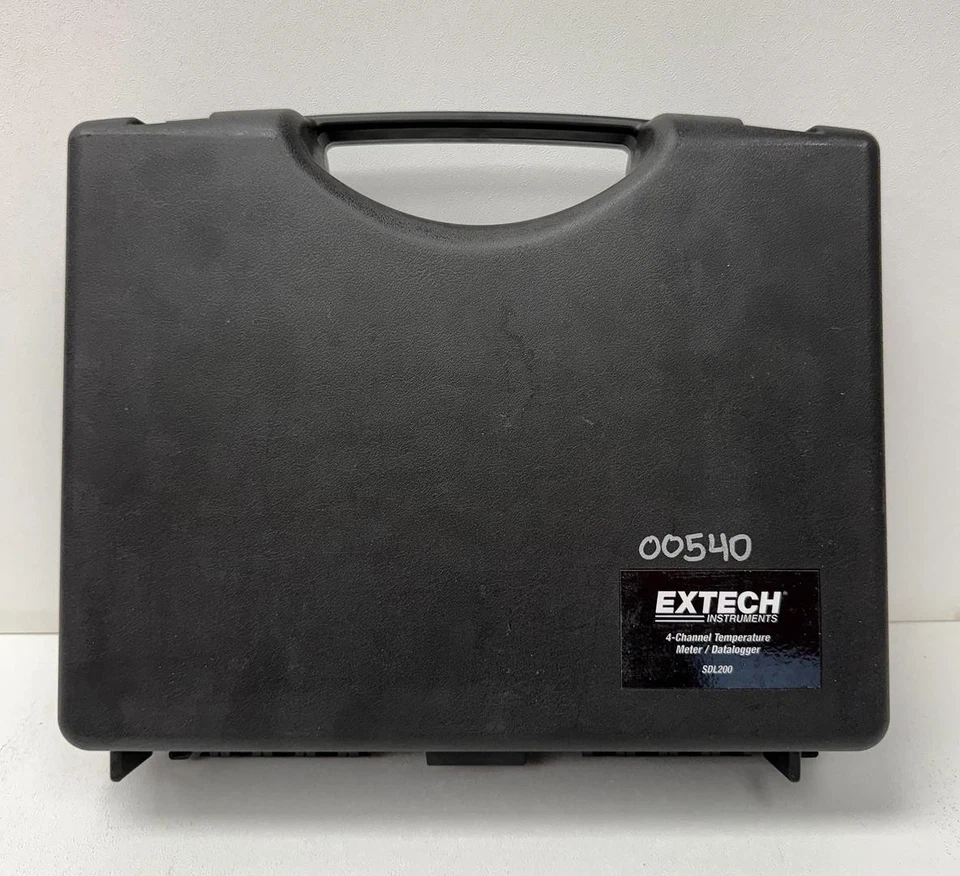 Extech SDL200 4-Channel Temp Meter Data Logging Thermometer W SD Card GHC-40 - Image 4 of 4