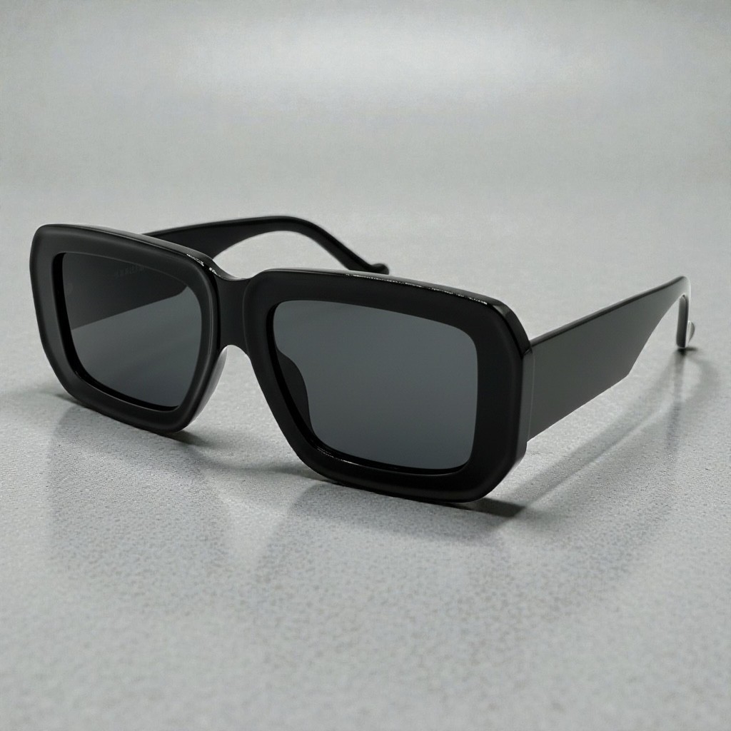 Exaggerated Classic Vintage 70s Retro Style SUN GLASSES Square
