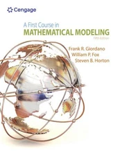 A First Course in Mathematical Modeling - Hardcover - VERY GOOD