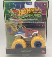 2024 Hot Wheels Monster Trucks Glow In The Dark Gotta Go Red NEW   RARE  