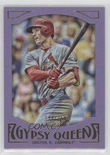 2016 Topps Gypsy Queen Purple Paper Frame 194/250 Randal Grichuk #39 0t2