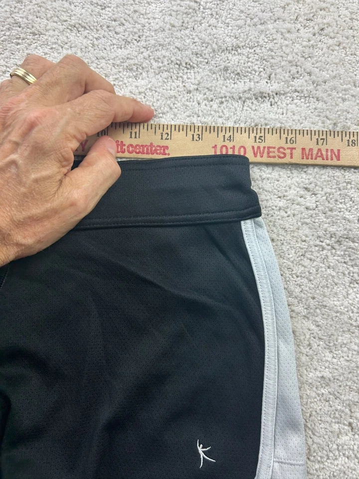 Pantalones cortos deportivos Danskin para mujer negros S de poliéster elásticos Foto 3 de 4