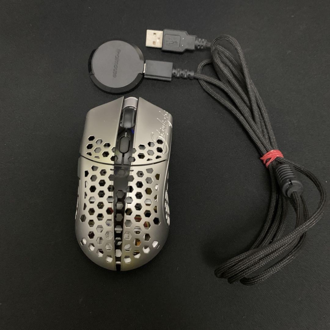 Finalmouse Starlight Pro TenZ Gaming mouse Silver Less 50g