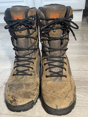 Cabela's Meindl Pflege II Boots Men 10 D Hunting Thinsulate GoreTex Hiking Brown