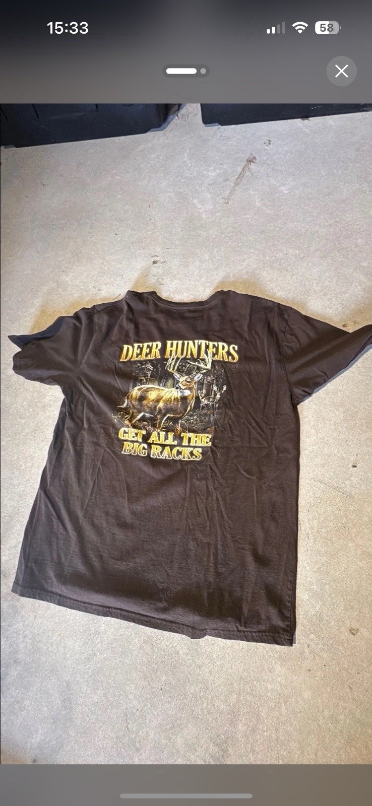 Vintage Bass Pro Shop Deer Hunting T Shirt XL Nature